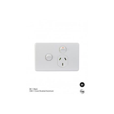 Power Point 2 Gang 10A Extra Switch Less Mech Puma Trader