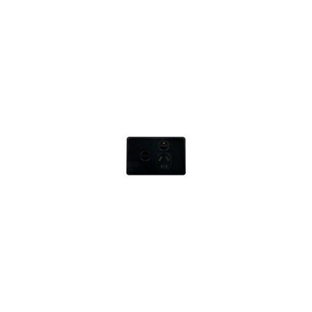 Power Point 1 Gang 10A 250V Extra Switch Puma Black Trader