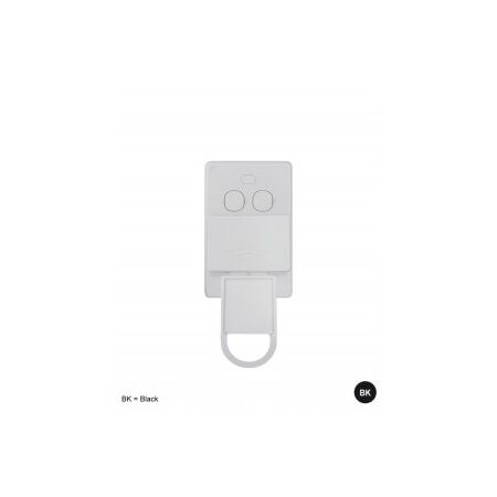 Switch Vertical 2 Gang 10AX 250V IP66 Puma White Trader