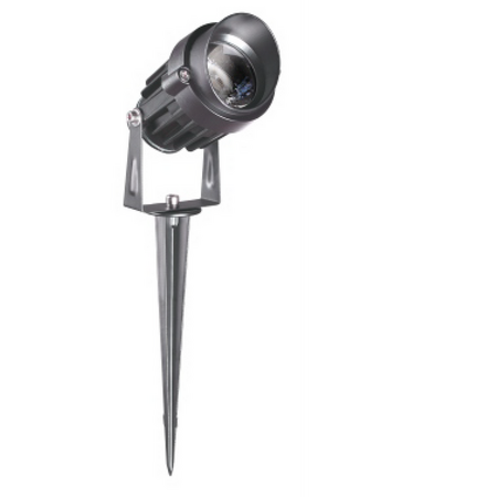 6W GARDEN SPIKE BK 5500K