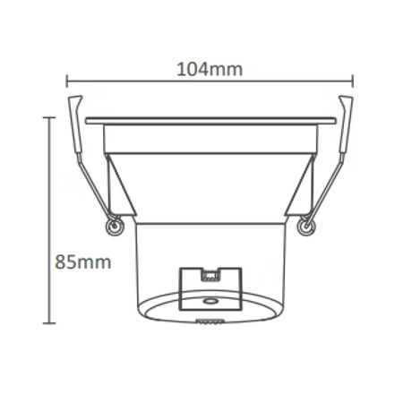 10W SMD LED 4 COLORS BK