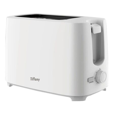2 Slice Toaster 700W White Tiffany
