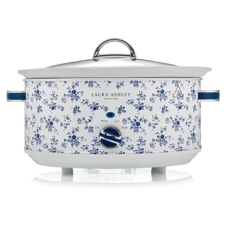 6.5L Slow Cooker China Rose Laura Ashley