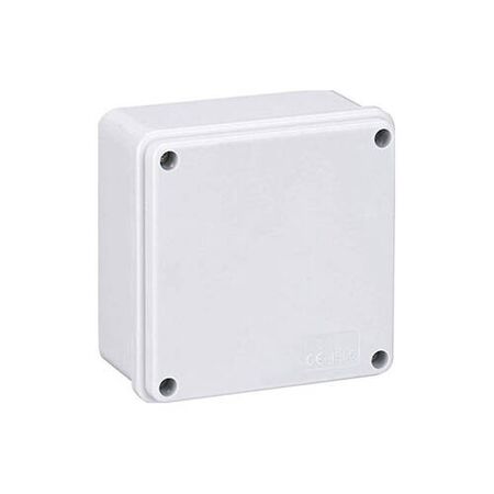 ADAPTABLE WEATHERPROOF BOX 150MM X 150MM X 75MM IP65