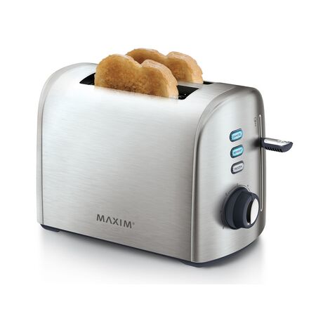 Kitchen Pro 2 Slice Toaster Stainless Steel Maxim