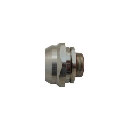 EMI Straight Fixed Fitting 54mm M50 Nickel Brass Adaptaflex