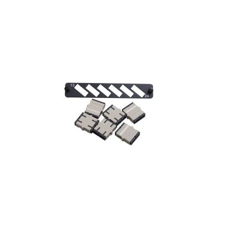 12F Flat Fibre Panel Kit SC Duplex OM1 Ports 13-24 MSS Data