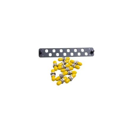 12F Flat Fibre Panel Kit ST Simplex SM Ports 13-24 MSS Data