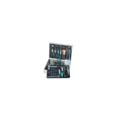 PC Networking Tool Kit 240V in Aluminium Case Pro'sKit