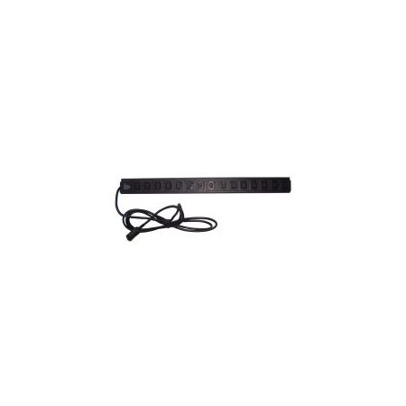 Rack PDU 15 Way IEC C13 3m Lead No Main Switch Redback