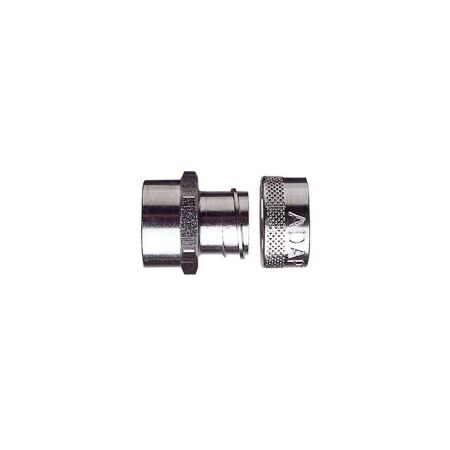 Straight Female Fitting M32 Type SP Nickel Brass Adaptaflex