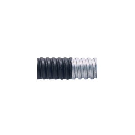 Steel Flex Conduit PVC Type SP 50mm Black Roll of 25m Adaptaflex