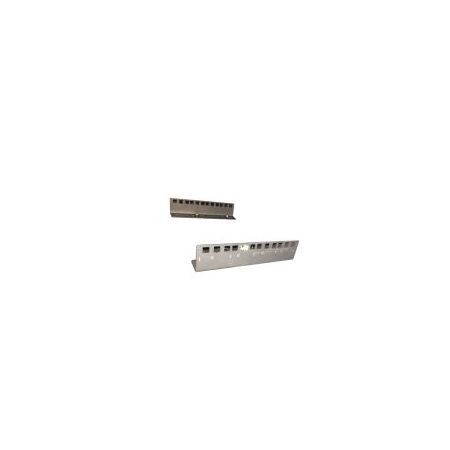 4RU L Brackets Pair for Vertical Wall Mount Cabinet Redback