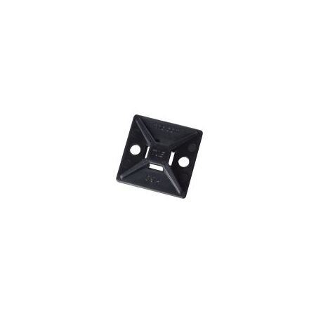 Cable Tie Mount 28mm Self Adhesive UV Nylon Pack of 100 Ty-Rap