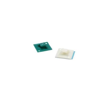 Cable Tie Mount 28mm ETFE Screw Mount Aquamarine Pack of 500 Ty-Rap