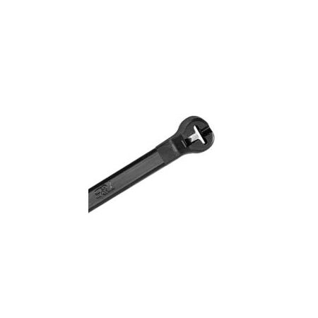 Cable Tie Polypropylene 340x7mm UV Black Pack of 500 Ty-Rap