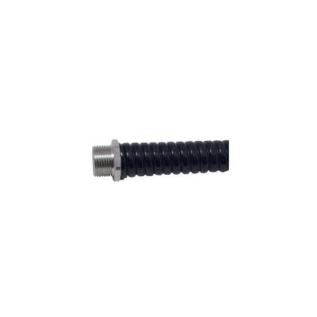 Liquid Tight Conduit Connector Straight Fixed M40 NP Brass Cabac