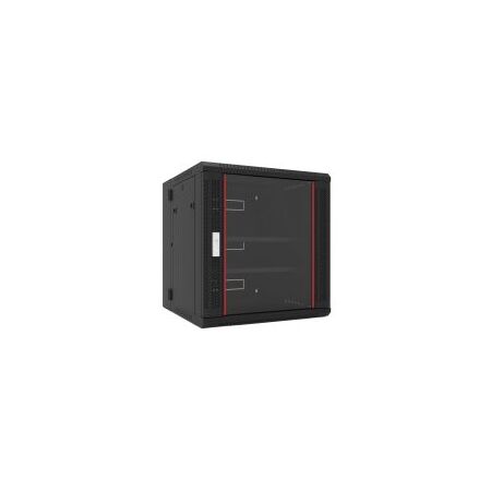 Wall Mount Rack 12RU Double Section 600mm Deep V2 Redback
