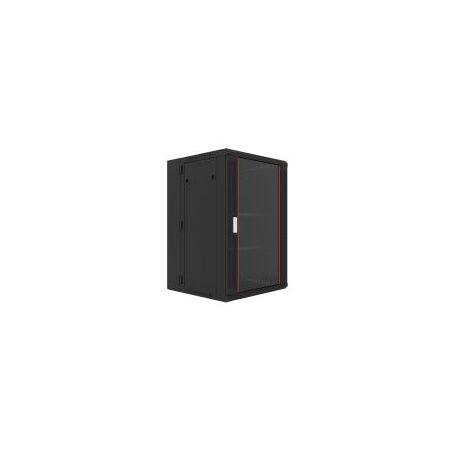Wall Mount Rack 18RU Double Section 600mm Deep V2 Redback