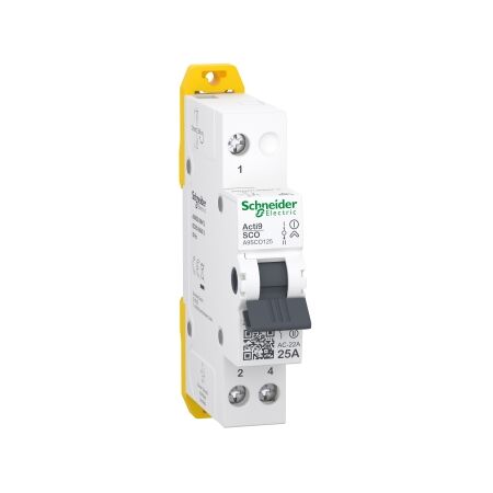 Acti9 Changeover Switch 1P 25A 230/240VAC DIN Rail Clipsal