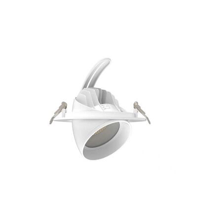 38W SHOPLIGHTER ROUND 3-5000K WH