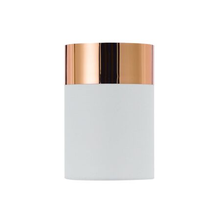 Batten Fix Light B22 150mm White Copper Akira Telbix
