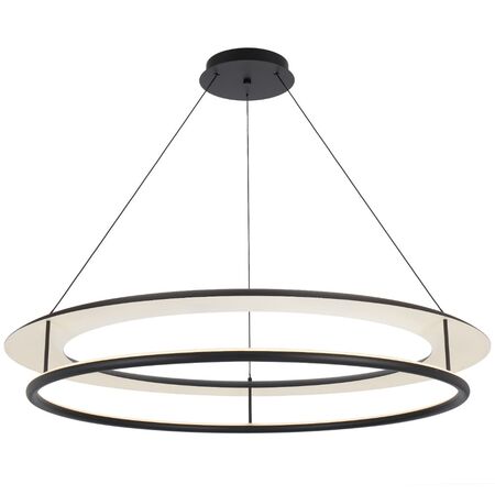 Pendant Light LED 46W Tri-Colour 1065mm Black Sand Ariva Telbix