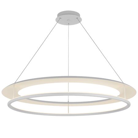 Pendant Light LED 46W Tri-Colour 1065mm White Sand Ariva Telbix