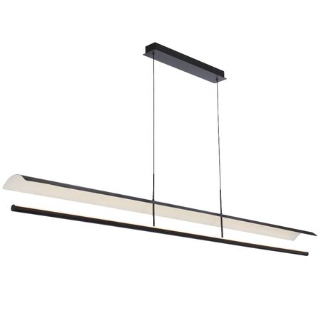 Pendant Light LED 32W Tri-Colour 1800mm White Sand Ariva Telbix