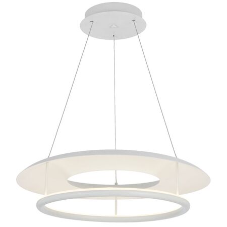 Pendant Light LED 26W Tri-Colour 620mm Black Sand Ariva Telbix