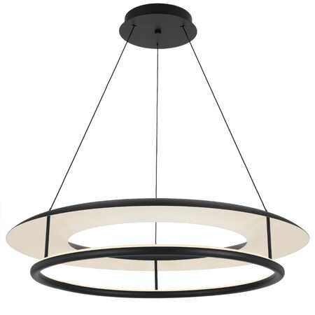 Pendant Light LED 34W Tri-Colour 800mm White Sand Ariva Telbix