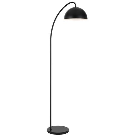Floor Lamp E27 Foot Switch 1650mm Vintage Brass Charm Telbix