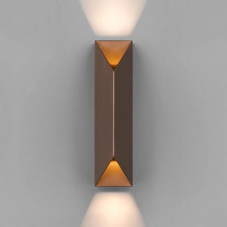 Wall Light LED 6W 3000K IP44 Matt Gold Chaska Telbix