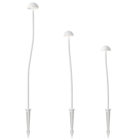 Post Light Set of 3 LED 24V 3000K IP65 White Sand Enoki Telbix