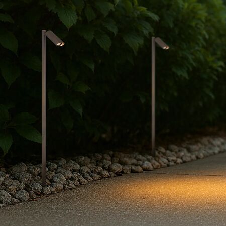 Post Light LED 3W 24V 3000K IP65 Antique Brass Eslen Telbix