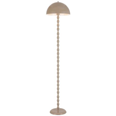 Floor Lamp E27 Foot Switch 1580mm Glossy Red Estiq Telbix