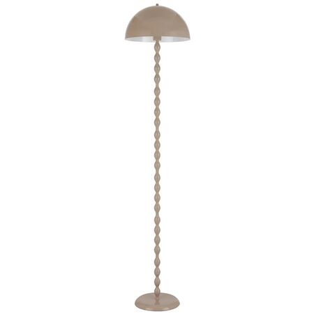 Floor Lamp E27 Foot Switch 1580mm Glossy Red Estiq Telbix