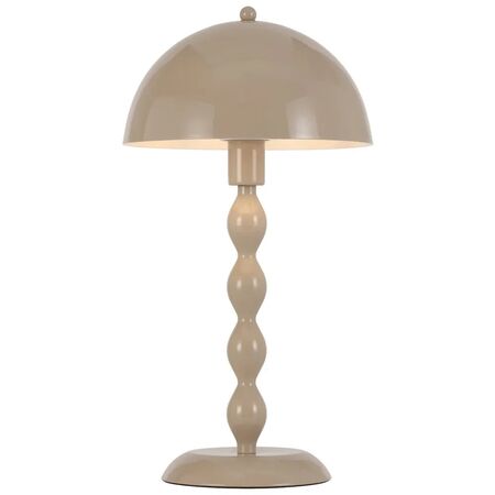 Table Lamp E14 Inline Switch Glossy Red Estiq Telbix