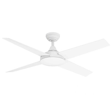 DC 4 BLADES 52" INCH WH CEILING FAN NO LIGHT