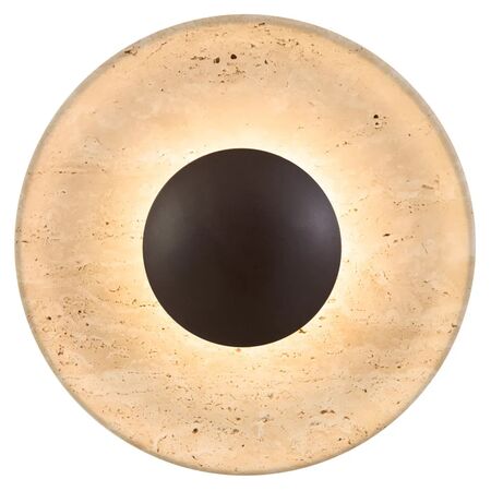 Wall Light LED 5W 3000K 250mm Beige Travertine Firan Telbix