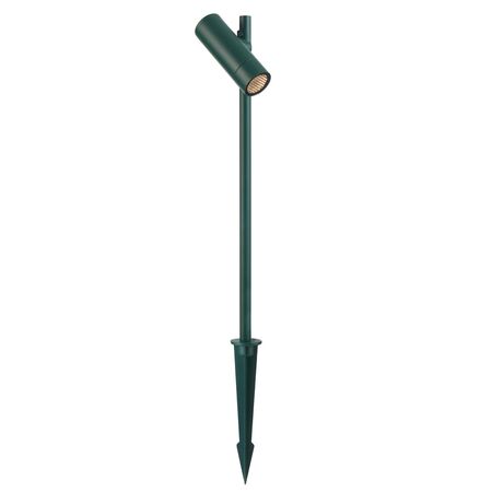 Post Light LED 3W 24V 3000K IP65 450mm Verde Green Flank Telbix