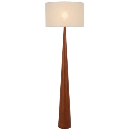 Floor Lamp Base Only Foot Switch 1150mm Oak Lovisa Telbix