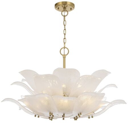 Pendant Light Base Only 16 Light E14 1500mm Brass Monte Telbix