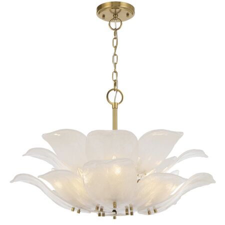 Pendant Light Base Only 16 Light E14 1500mm Brass Monte Telbix