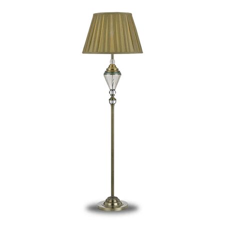 Floor Lamp Base Only E27 1680mm Antique Brass Oxford Telbix