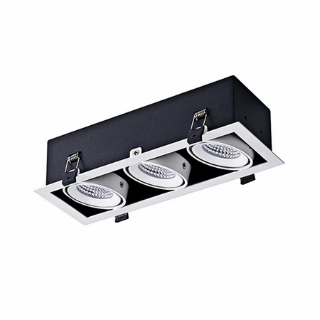 LED GRILLE LIGHT 3 HEADS 3X10W TC