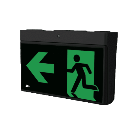 Normal Surface Mount EXIT SIGN BK
