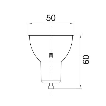3A SHORTBODY COB 6W TRI COLOR GU10