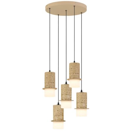 Pendant Light LED 30W 2700K 4000K 410mm Bianco White Kolisa Telbix