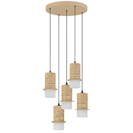 Pendant Light LED 30W 2700K 4000K 410mm Bianco White Kolisa Telbix